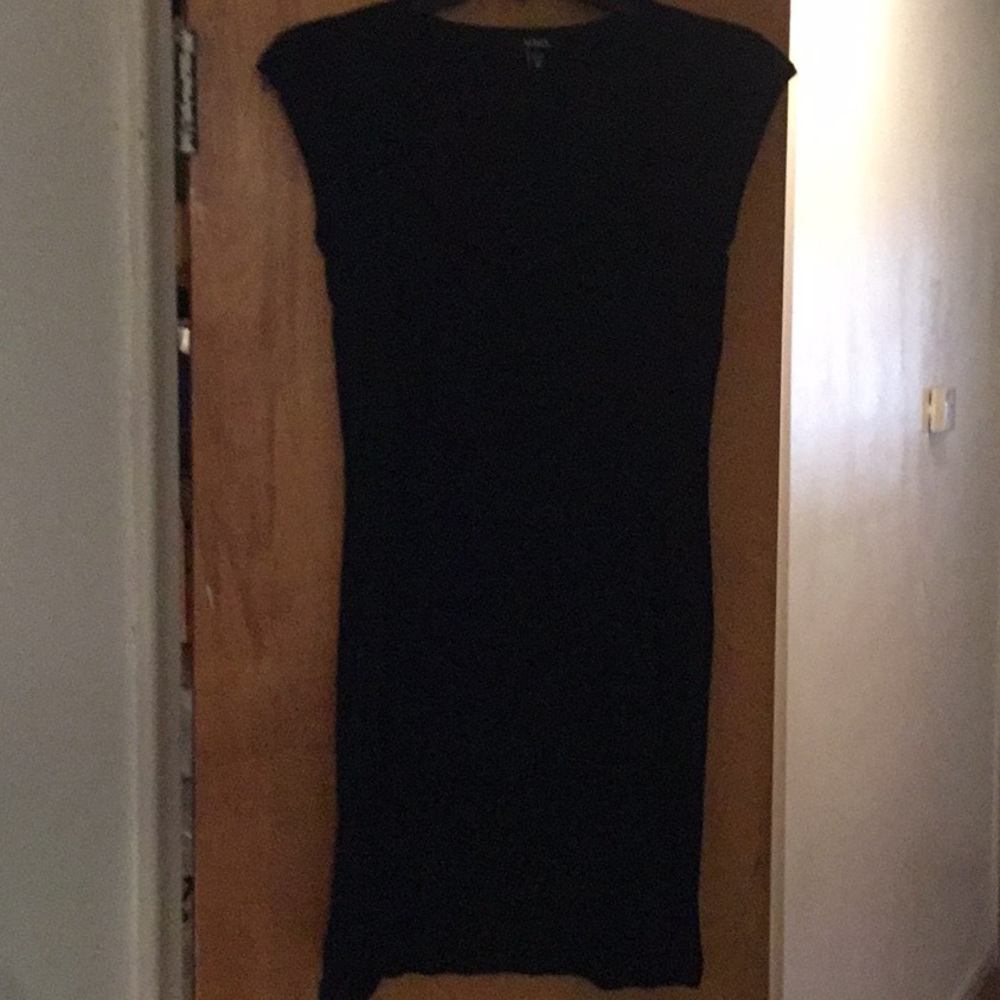 Black bandage style dress